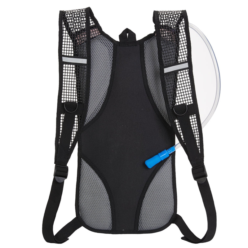 Northwest Survival Hydration Pack - 2 Liter Water Bladder with Extra Large Storage Compartment, Black - BeesActive Australia