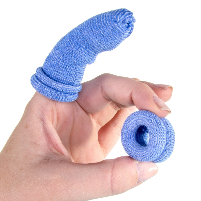 20x Fingerbob Bandage Dressing - Blue Catering Protective Tubular Finger/Thumb Cover - BeesActive Australia