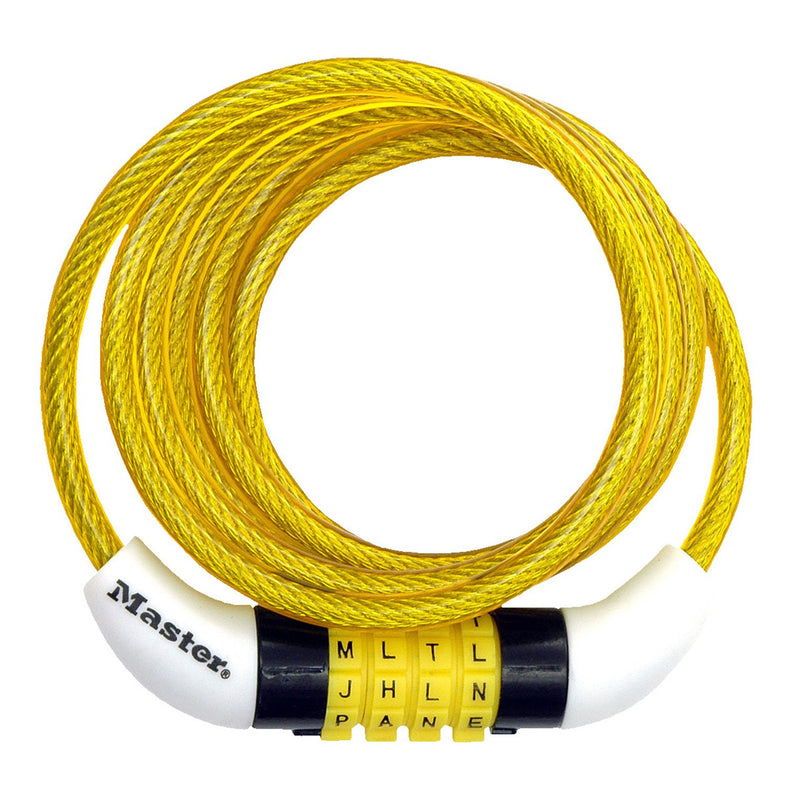 Master Lock 8152DASTWD Preset Word Combination Cable - BeesActive Australia