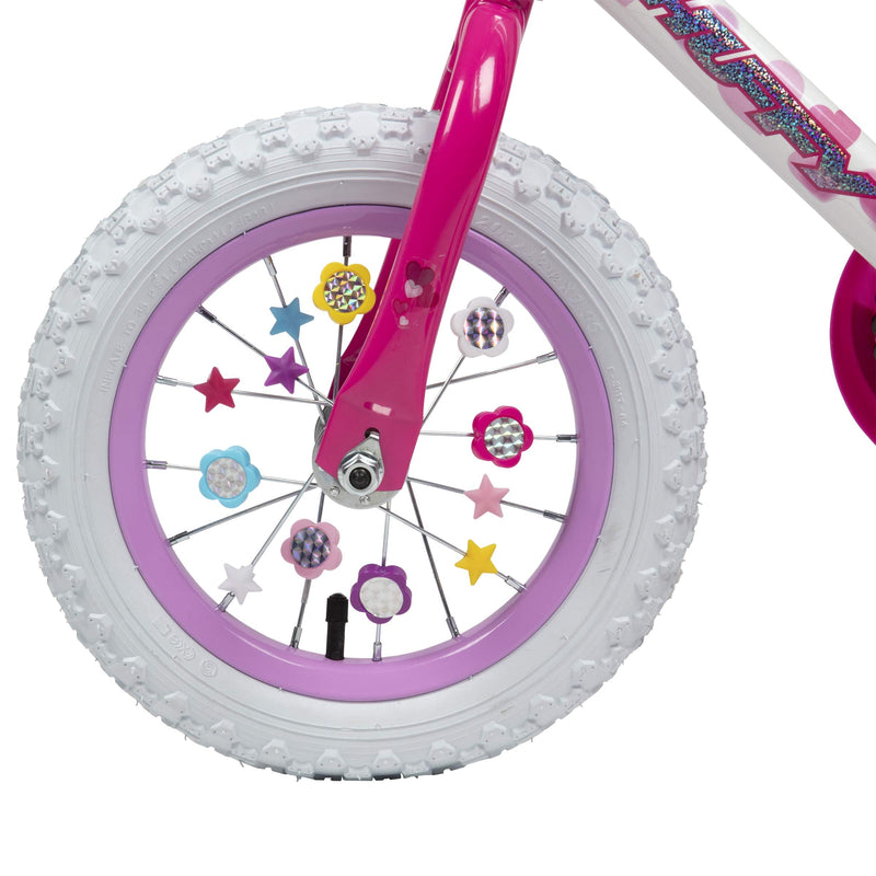 Ride Along Dolly Bike Wheel Spokies Flower and Star Spoke Attachments (24 Pcs) - BeesActive Australia