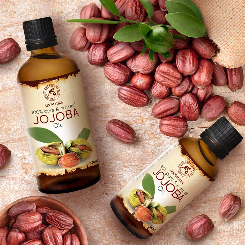 Jojoba Oil 3.4oz - Simmondsia Chinensis Seed Oil - Argentina - 100% Pure & Natural - Cold Pressed - Best Benefits for Skin - Hair - Face - Body - Great for Beauty - Massage - BeesActive Australia