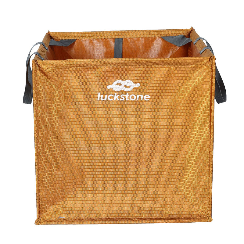 UNISTRENGH Foldable Climbing Rope Bags Tree Working Throw Line Rope Sling Cord Gear Equipments Deploy Rope Cube Storage Bag for Outdoor Climbing Tools and Accessories Apricot Yellow - BeesActive Australia
