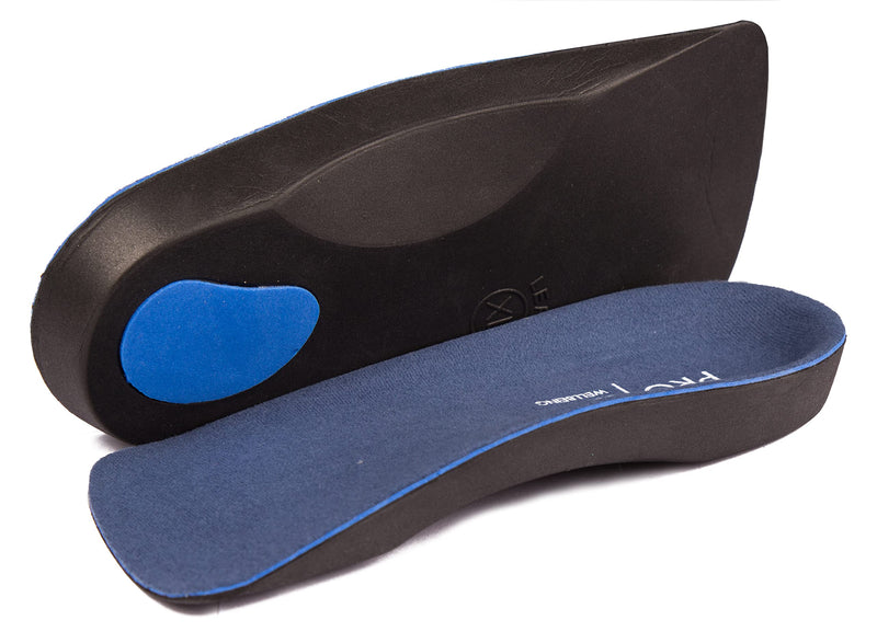 2 Pair of 3/4 Orthotic insoles for fallen arches and with metatarsal cushioning 7-8.5 UK - BeesActive Australia