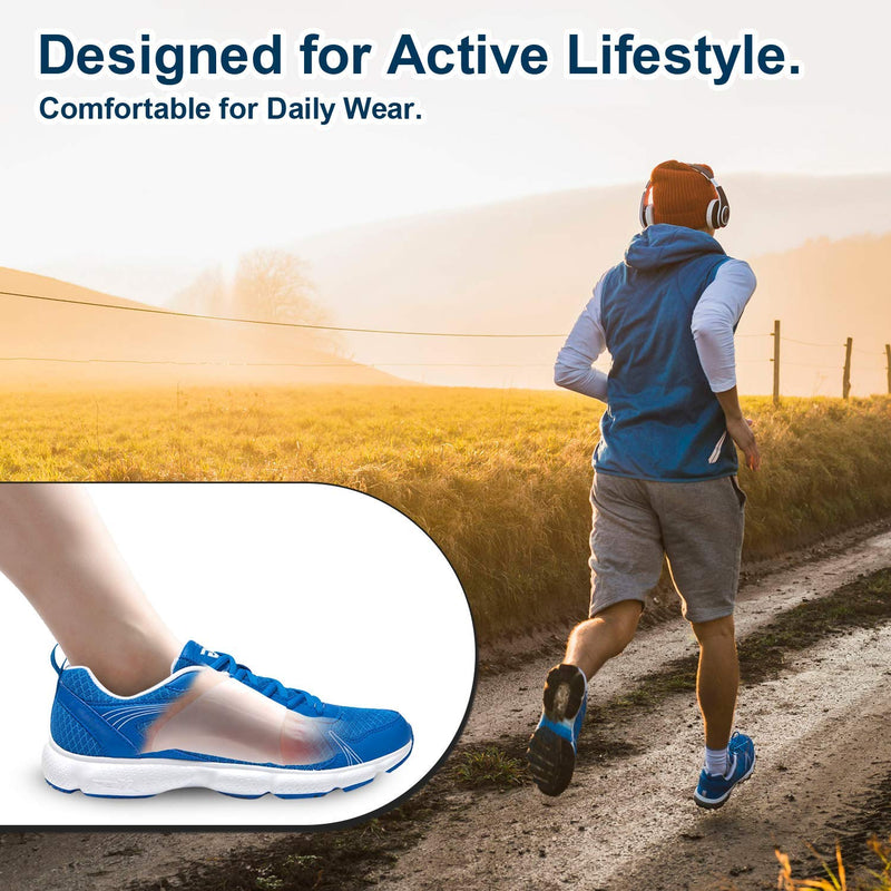 Arch Support Gel Pads for Plantar Fasciitis, Flat Feet, Soft Gel Pads Sleeves for Plantar Fasciitis Support and Flat Foot Support, Fallen Arches, Heel Spurs, Pain Relief (for Women and Men) S: Men: 3-6.5/ Women: 3-6.5 - BeesActive Australia