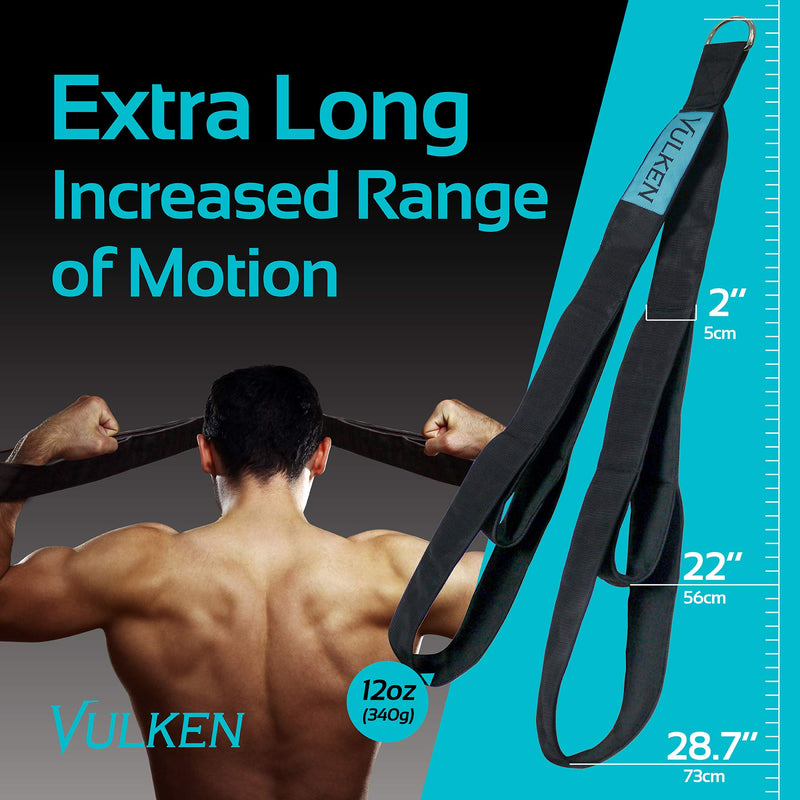 Vulken Tricep Rope Cable Attachment. 28.7 Inch & 22 Inch Two Lengths Built in One Pull Down Rope. Triceps Extension Straps Gym Equipment. Home Workout Handles for Resistance Bands. - BeesActive Australia