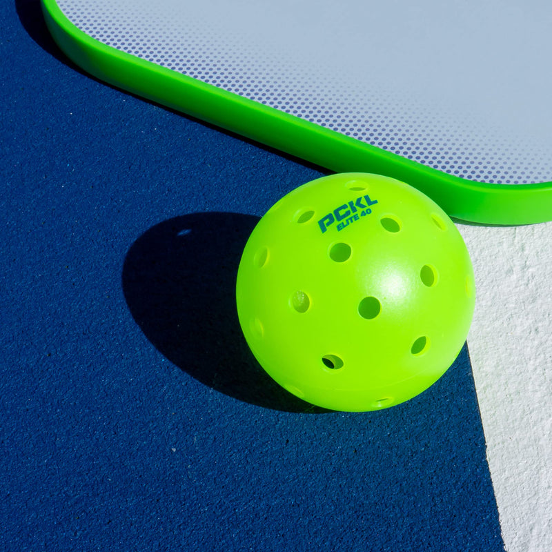 PCKL Elite 40 Pickleball Balls | Tournament and Competition Ball | 4 Pack of Balls | USA Pickleball Approved - BeesActive Australia