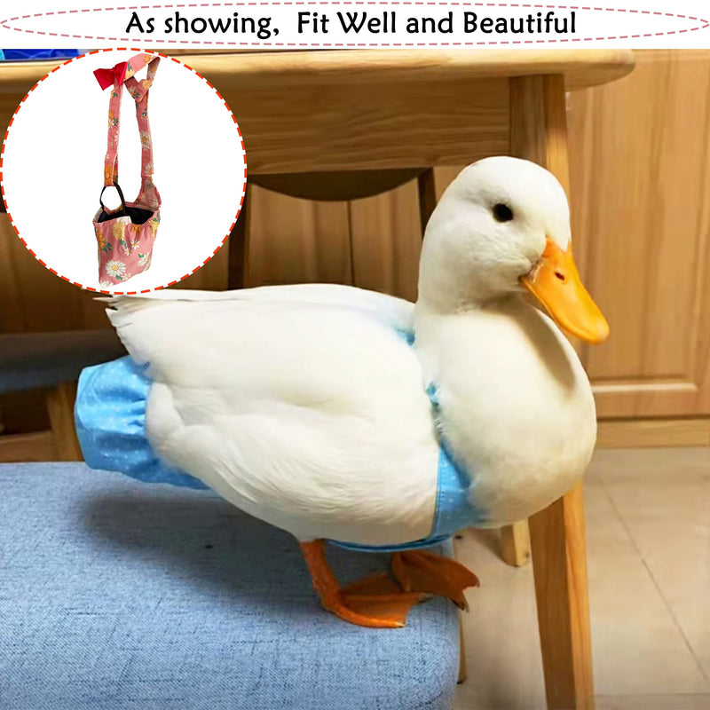 PIEITI Chicken Diapers for Hens - Duck Diapers for Real Ducks Goose Chicken Accessories Poultry Pink Large - BeesActive Australia