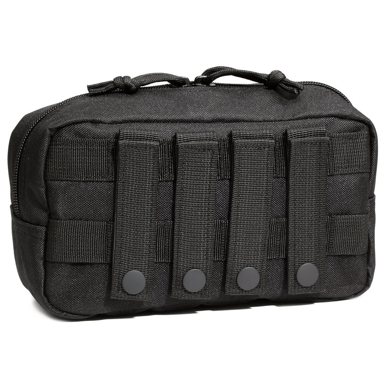 [AUSTRALIA] - Orca Tactical MOLLE Horizontal Admin Pouch Utility EDC Tool Bag Black 