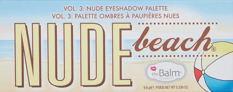 theBalm Nude Beach Eyeshadow Palette, Durable Long-Lasting, Professional Cosmetic Set, 12 Eye-Popping Shades, Triple-Milled Pigments 0.382 Oz - BeesActive Australia