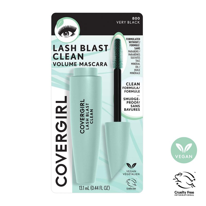 COVERGIRL Lash Blast Clean Volume Mascara, Very Black, 1 Count - BeesActive Australia