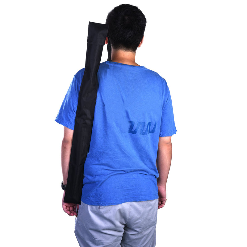 [AUSTRALIA] - Cosmos Black Color Cue Case Carrying Bag for 1/2 Billiard Stick Storage, 33 Inches 