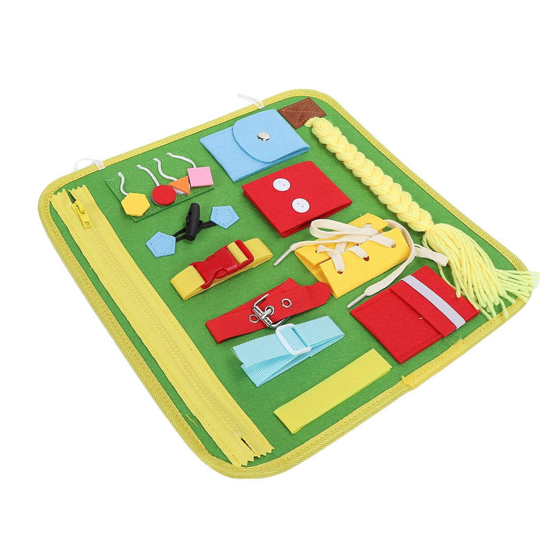 Eurobuy Fidget Blanket for Elderly,Dementia Sensory Pad Educational Sensory Toys for Patients Elderly Anxiety Relief - BeesActive Australia