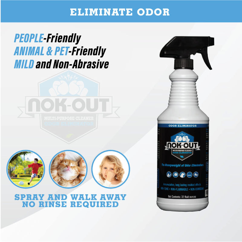 Nok Out Odor Remover, Pet Deodorizer and Cleaning Spray, 16 Fluid Ounce Spray - BeesActive Australia