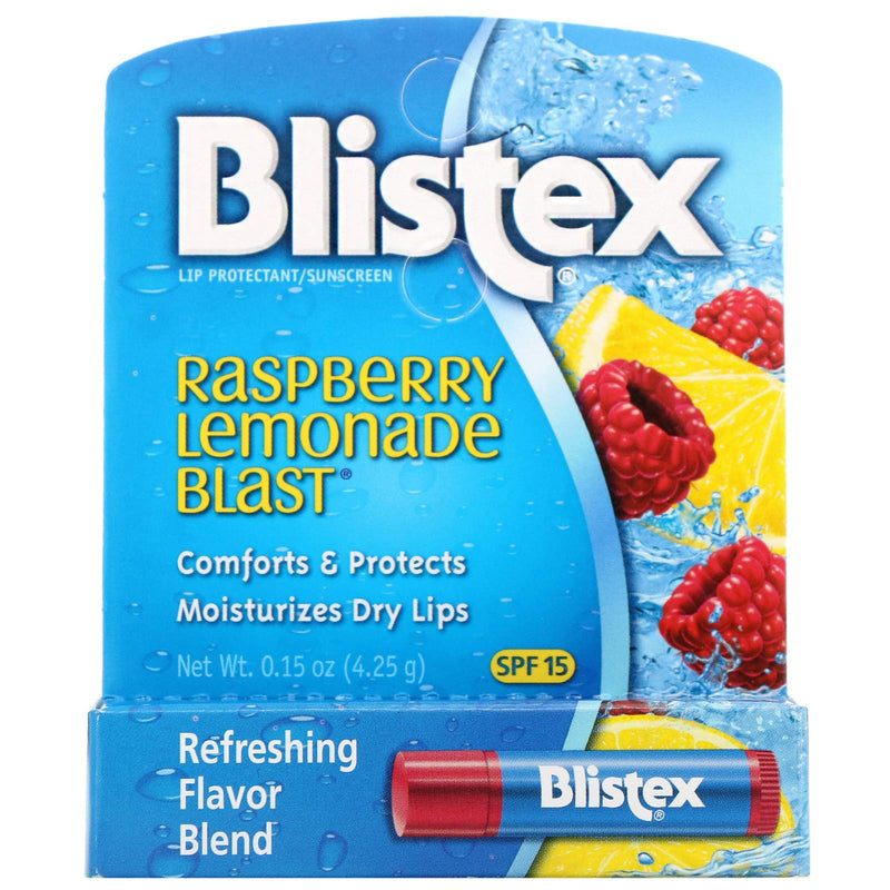 Blistex Lip Protectant, Spf 15, Raspberry Lemonade Blast, 0.15 oz - BeesActive Australia