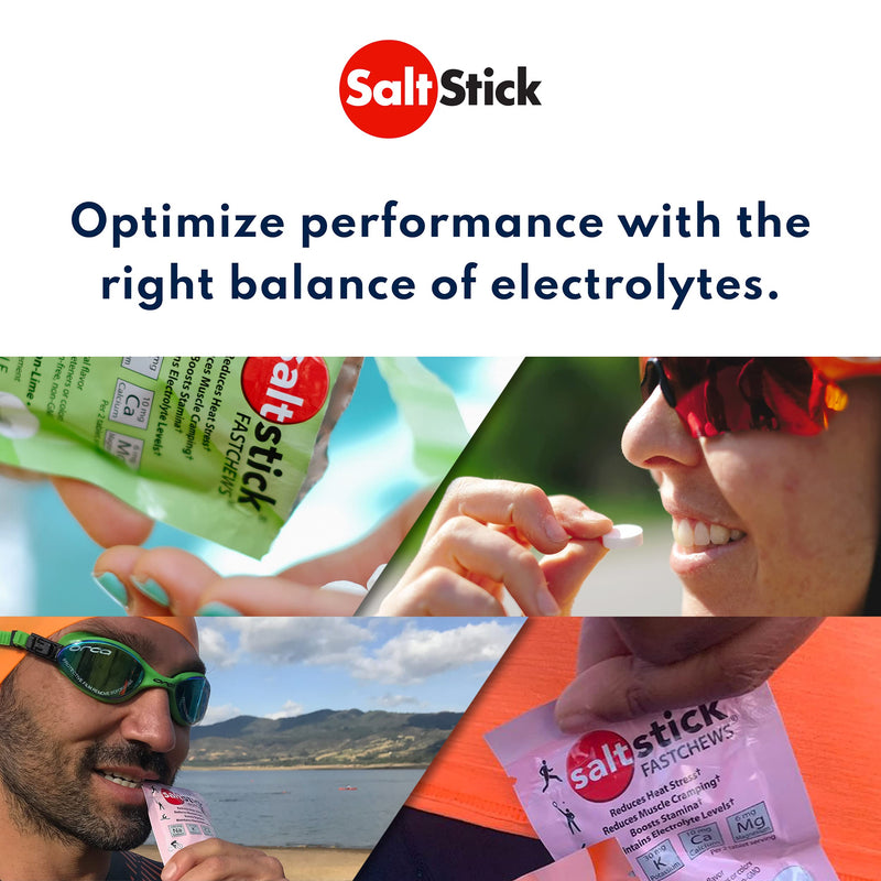 SaltStick Fastchews, Electrolyte Replacement Tablets for Rehydration, Exercise Recovery, Youth & Adult Athletes, Hiking, Hangovers, & Sports Recovery, 12 Packets of 10 Tablets, Orange Flavor… 10 Count (Pack of 12) - BeesActive Australia