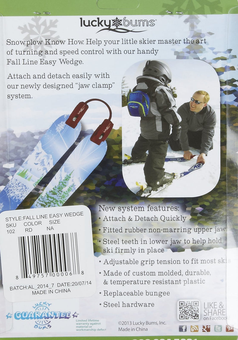 Lucky Bums Fall Line Easy Wedge Ski Tip Connector - BeesActive Australia