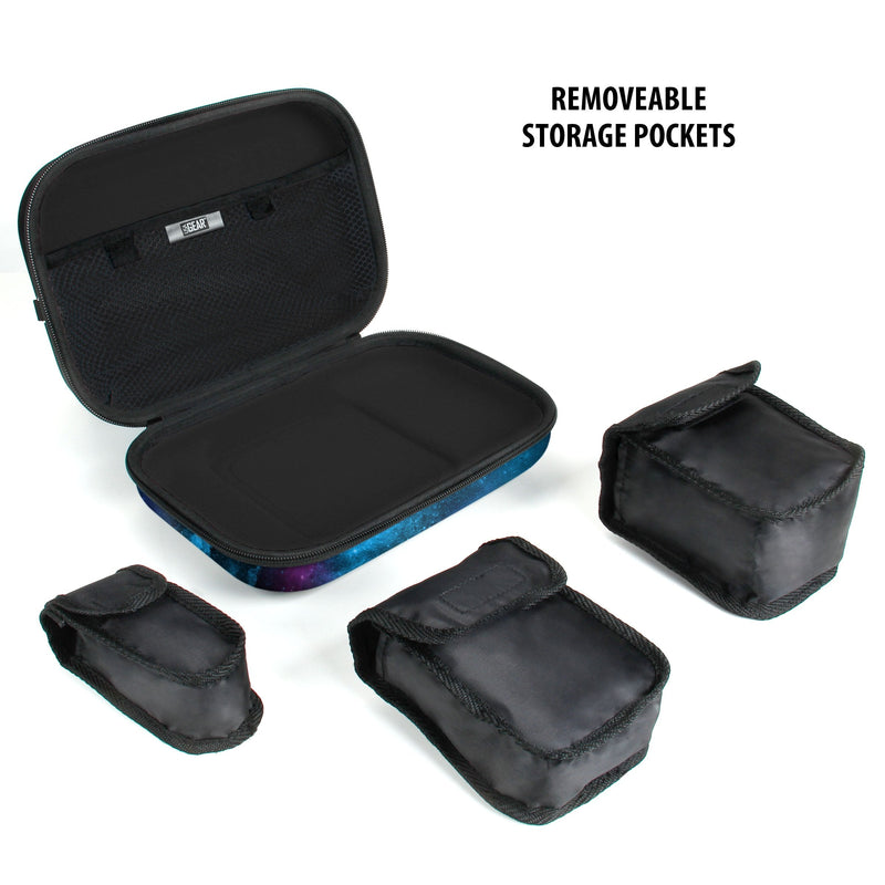 USA Gear Diabetic Supplies Travel Case Organizer for Blood Glucose Monitoring Systems, Syringes, Pens, Insulin Vials and Lancets - Storage for Accu-Chek Nano, Bayer Contour, TRUEtest and More - Galaxy - BeesActive Australia