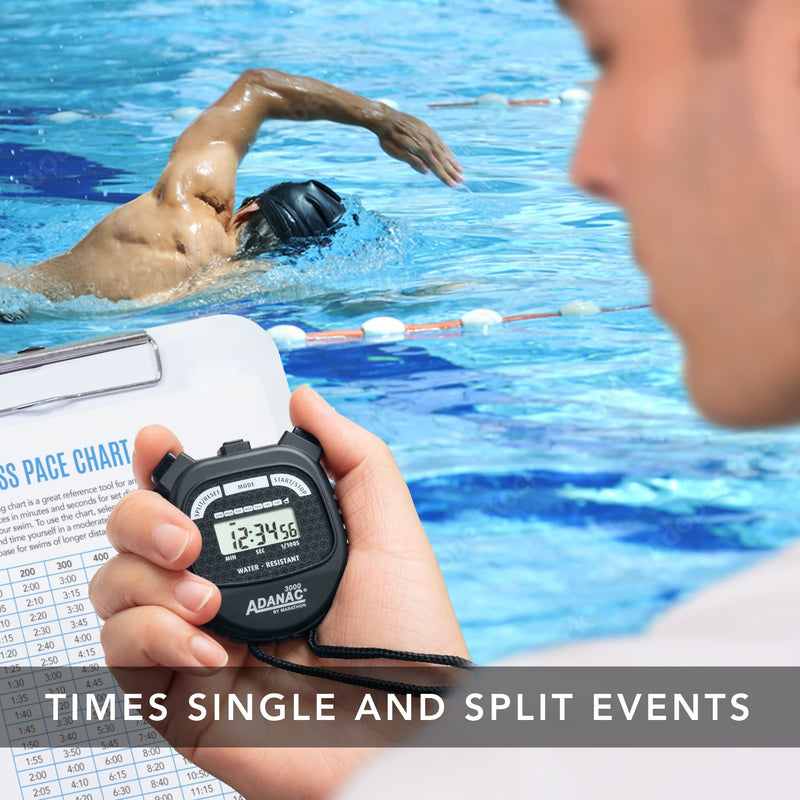 MARATHON Adanac 3000 Digital Stopwatch Timer - Battery Included - BeesActive Australia