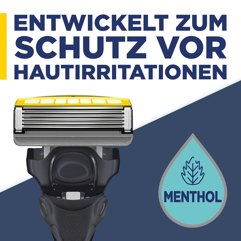 Wilkinson Sword Hydro 5 4 x Wilkinson Sword Hydro 5 Skin Protection Advanced with Menthol Enriched Lubricant Band, Compatible for Any Hydro Razor - BeesActive Australia