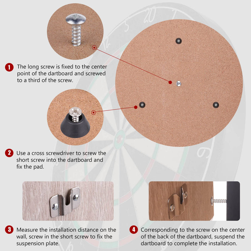 CyeeLife Dartboard Bracket Hanging Dartboards,Dart Board Accessories - BeesActive Australia