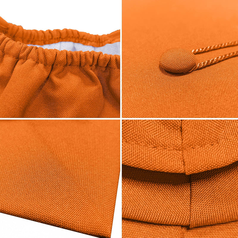 Henrrenbek Matte Adult Graduation Cap with 2022 Tassel Unisex Adjustable Graduation Cap Orange - BeesActive Australia