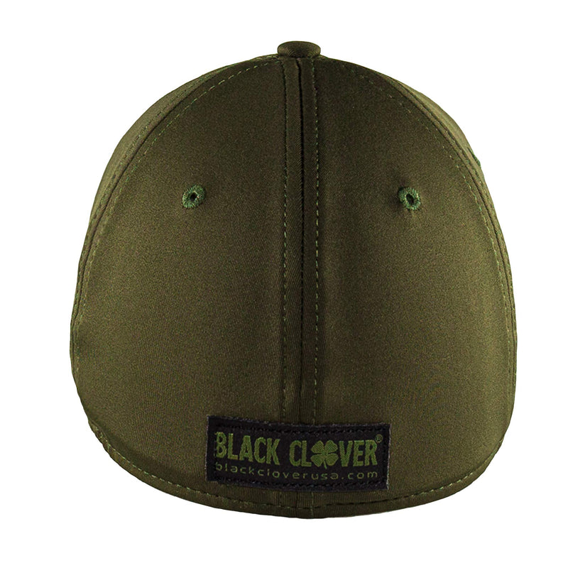 Black Clover Premium Flex Cap 43 - Olive/Black Small-Medium - BeesActive Australia