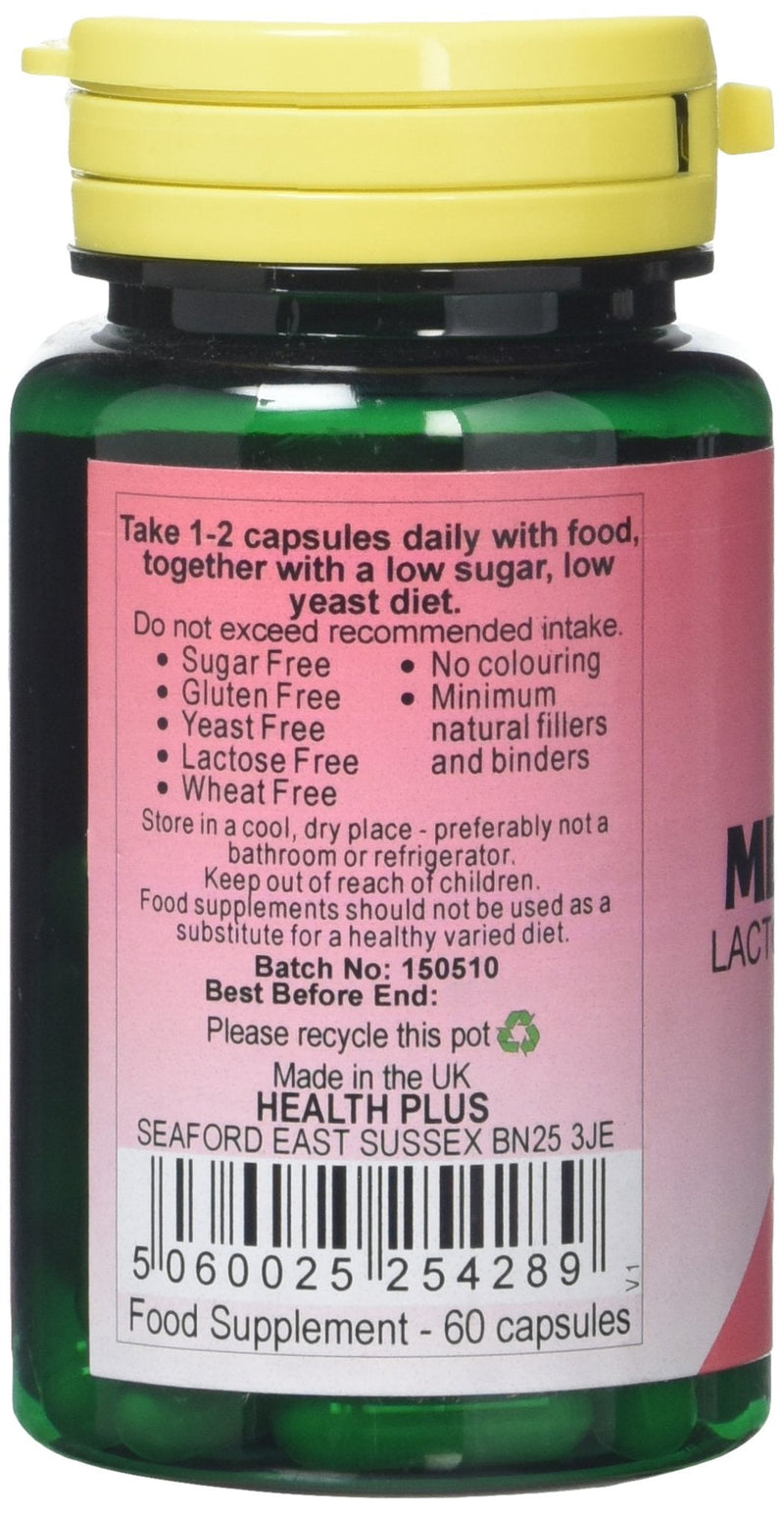 Health Plus Megadophilus 1 Billion + Probiotic Digestive Health Supplement - 60 Capsules - BeesActive Australia