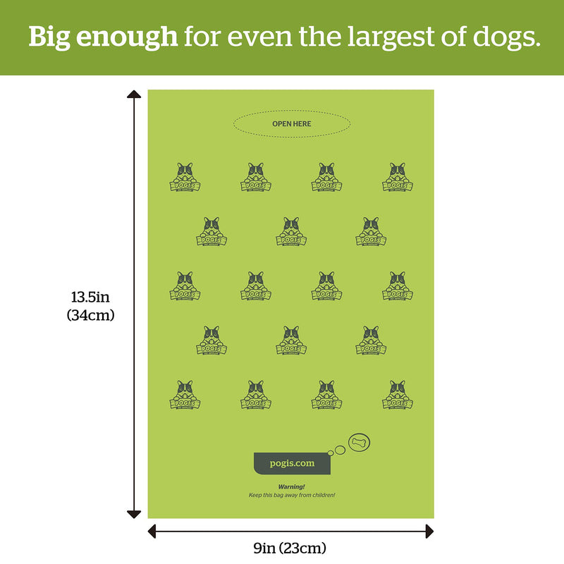 Pogi's Dog Walk Combo - Includes 1 Handy Dispenser and 465 Doggy Poop Bags - BeesActive Australia