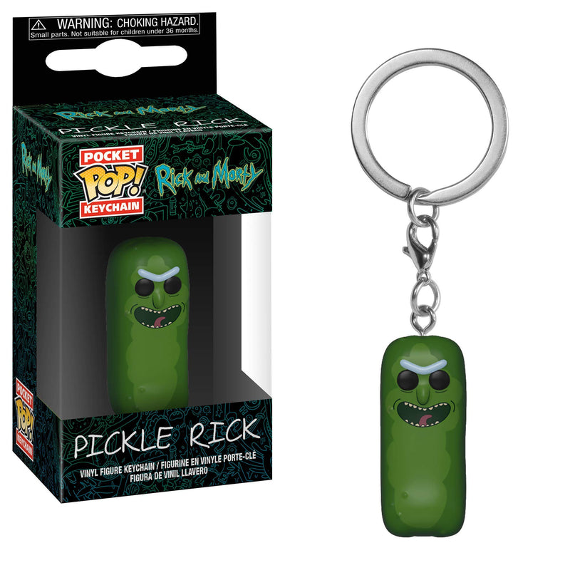 Funko 35929 Pop! Keychain: Rick & MortyPickle Rick, Multicolor - BeesActive Australia