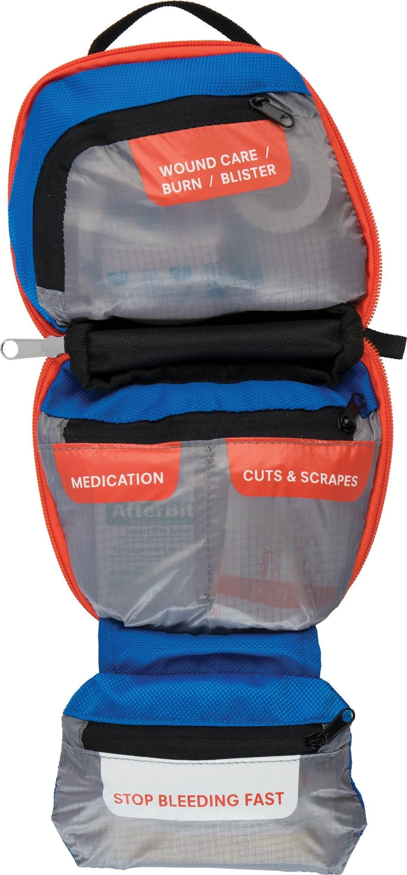 Adventure Medical Kits AMK Mountain Series Hiker Medical Kit, Blue/Orange, One Size, 0100-1001 - BeesActive Australia