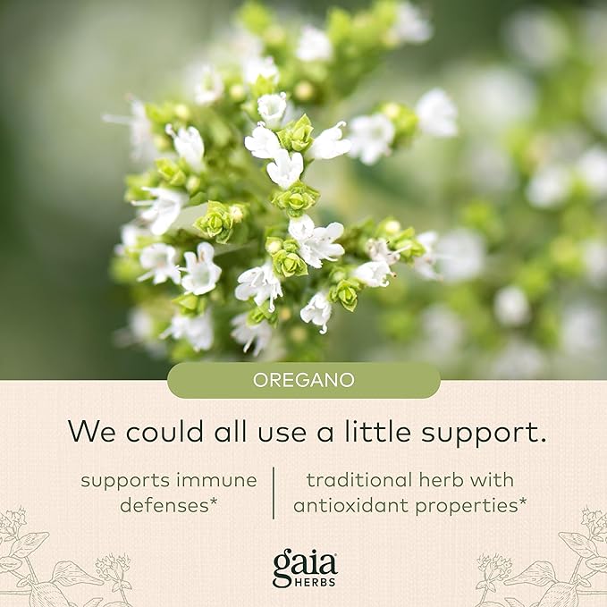 Gaia Herbs Oregano Leaf, 1 fl oz (30 ml) - BeesActive Australia