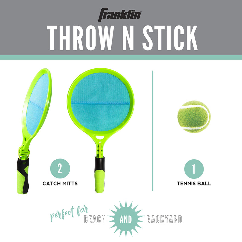 [AUSTRALIA] - Franklin Sports Throw 'N Stick Spring Grip 