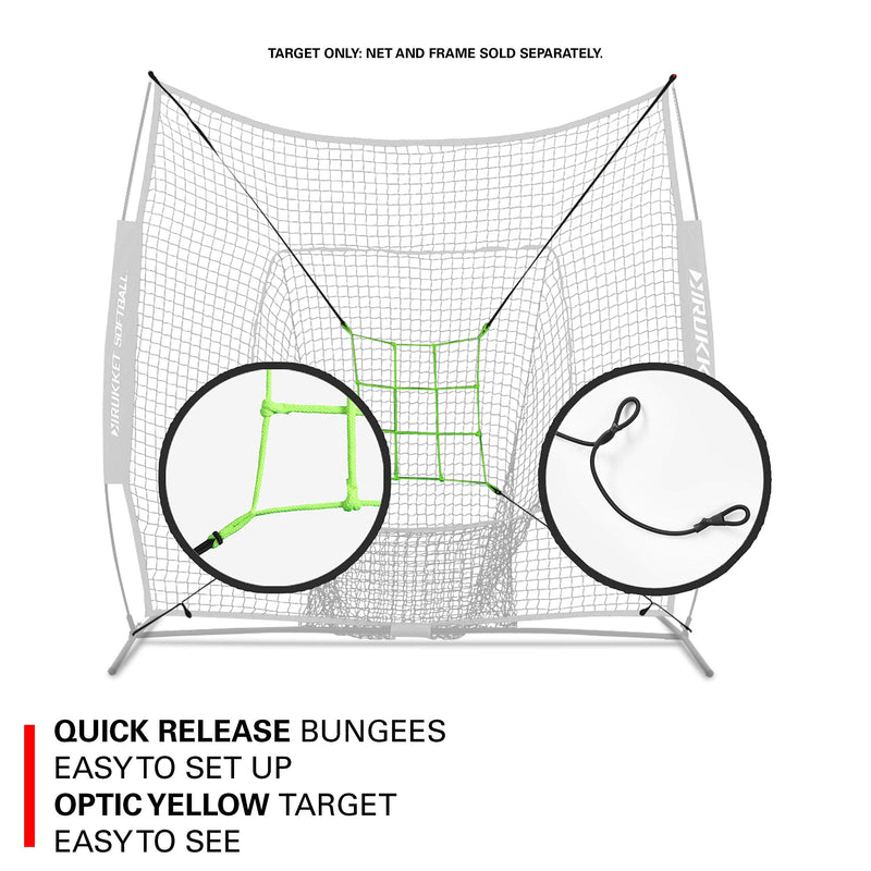Rukket Baseball/Softball Adjustable Pitching Target | Practice Throwing (Adjustable Strike Zone Target) Frame and Net Sold Separately. - BeesActive Australia