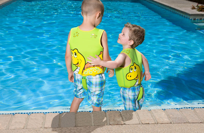 Poolmaster 50566 Learn-to-Swim Dino Kid's Swim Vest 1 - 3 Years - BeesActive Australia