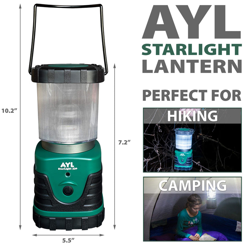 AYL Starlight - Water Resistant - Shock Proof - Battery Powered Ultra Long Lasting Up to 6 Days Straight - 1000 Lumens Ultra Bright LED Lantern - Perfect Camping Lantern for Hiking, Camping 1 - BeesActive Australia