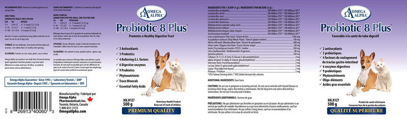 Probiotic 8 Plus 500g(1.1lbs.) - BeesActive Australia