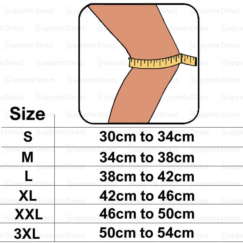 Medical Grade Elastic Compression Knee Support Beige Tubular Sleeve - 3XL = 50-54cm - BeesActive Australia