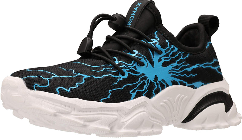 BRONAX Little/Big Kids Lightweight Athletic Tennis Shoes 3 Big Kid B Blue - BeesActive Australia