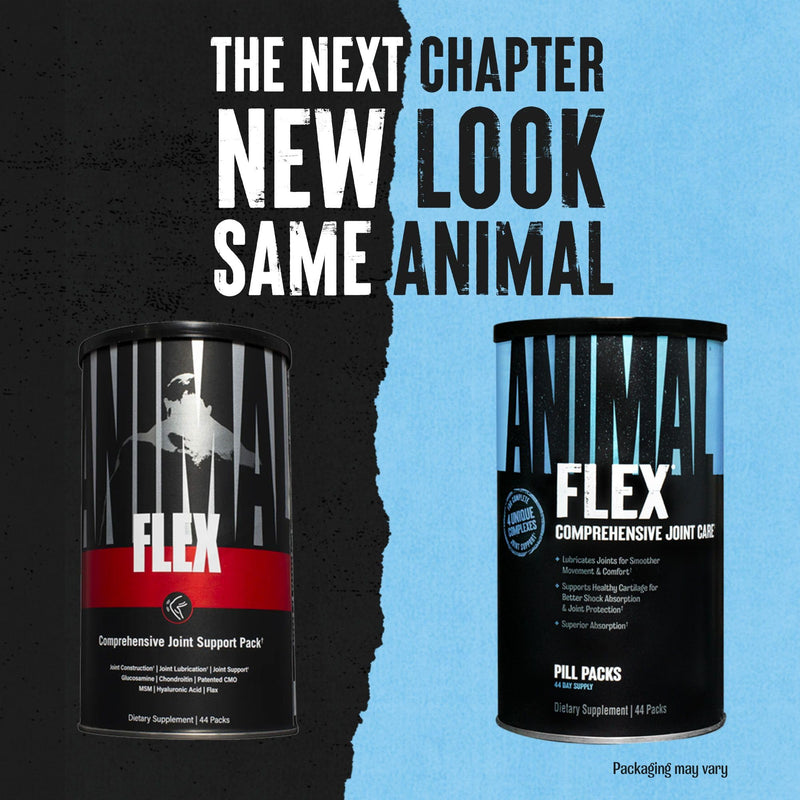 Animal Flex –Complete Joint Support Supplement – Contains Turmeric Root Curcumin – Helps Repair & Restore Joints – 44 Packs Unflavored Pill Pack - BeesActive Australia
