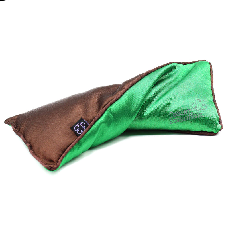 [AUSTRALIA] - Dream Essentials Lavender and Flax Filled Eye Pillow, Forest Green 