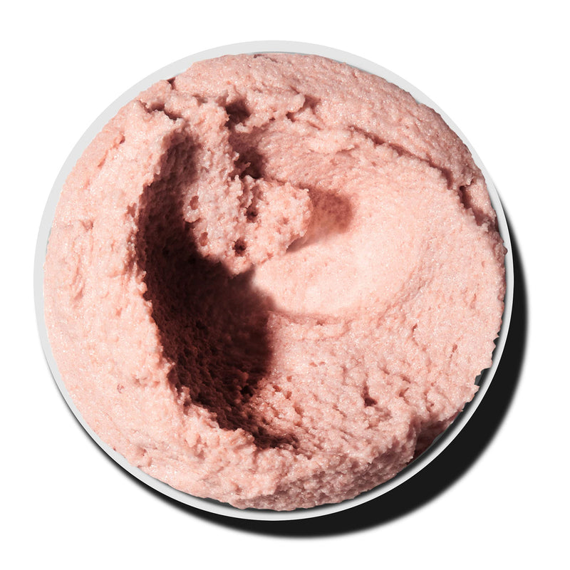 LALICIOUS Birthday Cake Extraordinary Whipped Sugar Scrub - Pink Shimmer Body Scrub with Coconut Oil & Honey (2 Ounce Travel Size) - BeesActive Australia