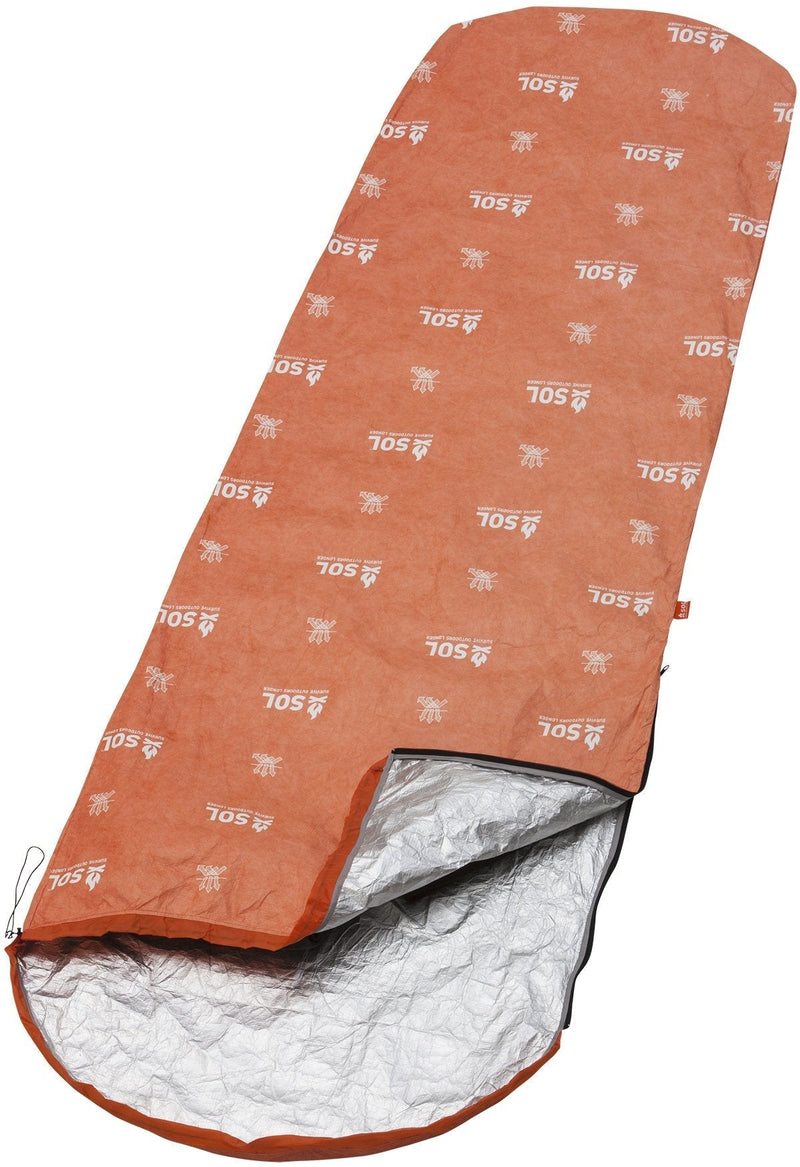 S.O.L. Survive Outdoors Longer S.O.L. 70% Reflective Escape Bivvy, Orange - BeesActive Australia