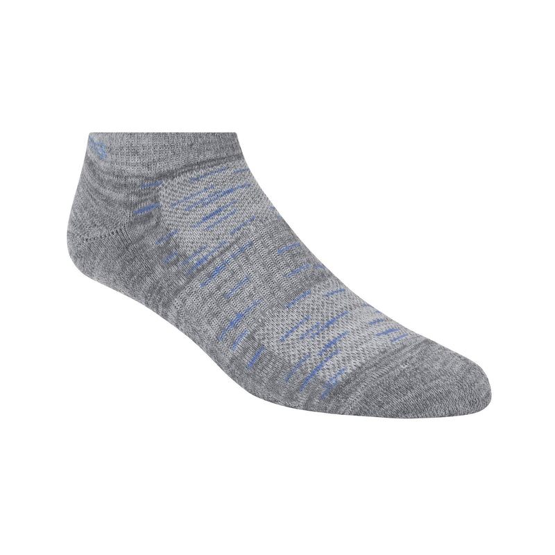 Skechers Women's 6 Pack Low Cut Socks 9-11 Gray/Multi - BeesActive Australia