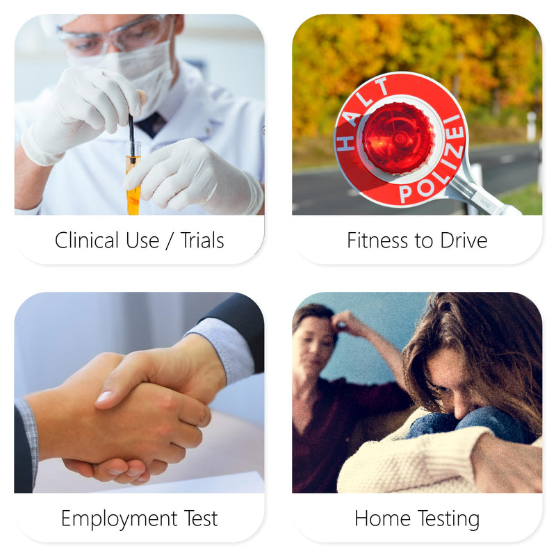 LuxmedIQ Multi Drug Test 12-in-1 - Professional Urine Drug Testing Kit for All Drugs - Cocaine, Opiates, Cannabis, Amphetamines, Ecstasy, Methamphetamine, Methadone and 5 More Common Drugs - Dip Card - BeesActive Australia