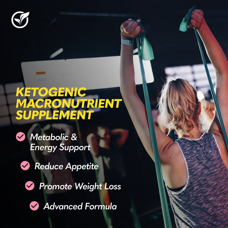 Extreme Keto Complex Max – K-Vitex™ Advanced Ketogenic Formula for Weight Loss - Fat Burner Diet Pills | Apple Cider Vinegar, MCT, Vitamins B12, B2, C, E & D3 – 30 Day Supply/Vegan Capsules - BeesActive Australia