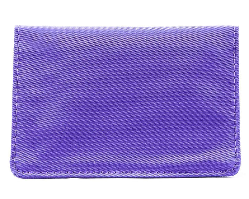 Big Skinny Card Case Slim Wallet, Holds Up to 16 Cards Purple - BeesActive Australia