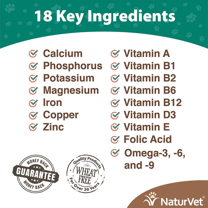 NaturVet – VitaPet Puppy Daily Vitamins for Dogs – Plus Breath Aid – Specifically Formulated to Provide Puppies with Essential Vitamins, Minerals, Amino Acids & Fatty Acids 70 Soft Chews - BeesActive Australia
