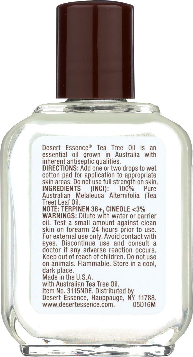 Desert Essence Oil Ttree 100% Tea Tree 2-Ounce - BeesActive Australia