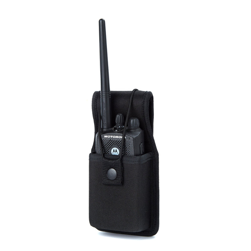 [AUSTRALIA] - Universal Radio Case Two Way Radio Holder Universal Pouch for Walkie Talkies Nylon Holster Accessories for Motorola MT500, MT1000, MTS2000 and Similar Models by Luiton(1 Pack) 1pack 