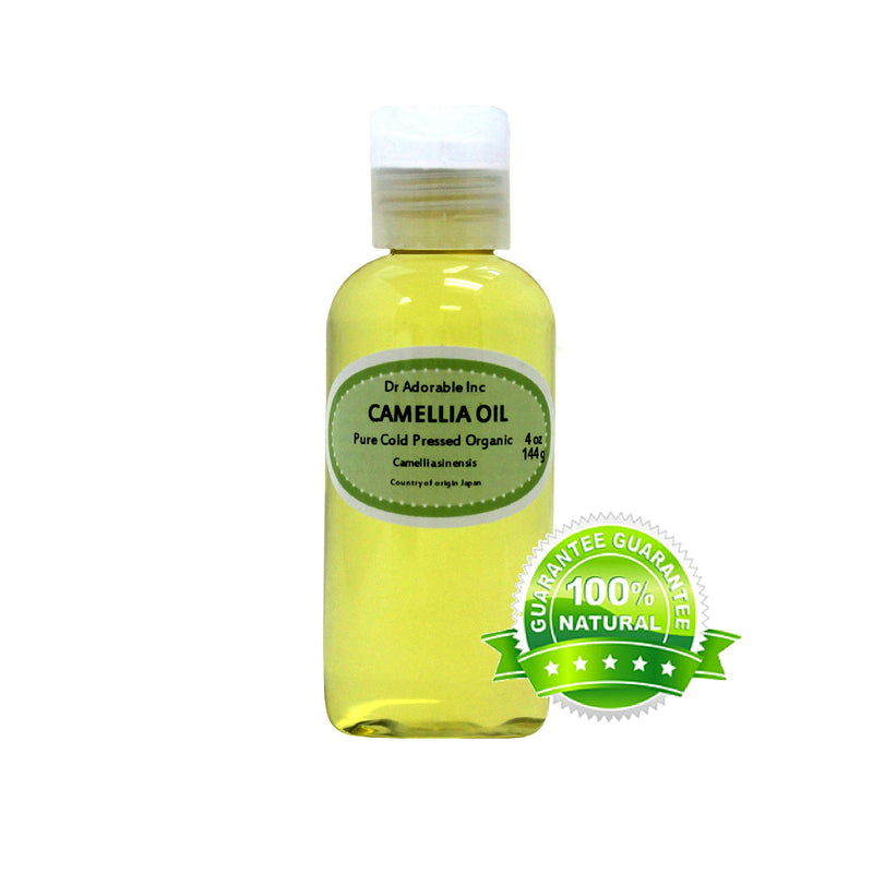 Camellia Seed Organic Carrier Oil Cold Pressed 100% Pure 4 Oz - BeesActive Australia